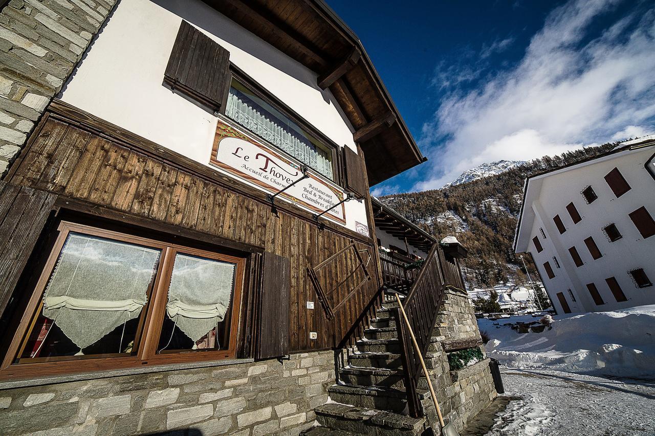 Le Thovex Bed & Breakfast La Thuile Eksteriør bilde