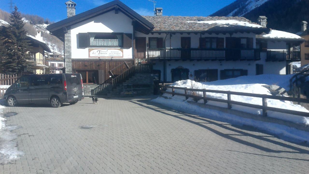 Le Thovex Bed & Breakfast La Thuile Eksteriør bilde